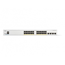 Cisco Catalyst switch C1300-24P-4X (24xGbE,4xSFP+,24xPoE+,195W,fanless) - REFRESH