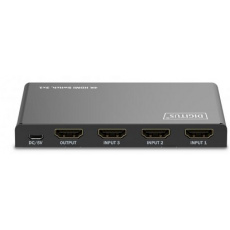 DIGITUS 3x1 HDMI Switch, 4K/60Hz HDCP 2.2