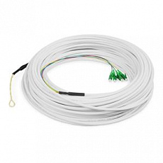 DIGITUS FTTH Drop kabel, Singlemode, 4 vlákna, 4 LC/APC, 50 m