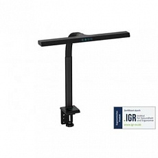 DIGITUS LED stolní lampa - 50 cm, 1025 lm, 7W, černá