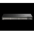 D-Link 48 Ports GE + 4 Ports 10G SFP+ Smart Managed Switch - DGS-1530-52/E