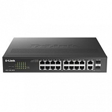 D-Link 18-Port Gigabit PoE Easy Smart Switch, DGS-1100-18PV2
