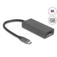 Delock Adaptér z USB Type-C™ na kombinovaný port HDMI / DisplayPort, 8K