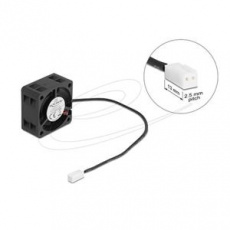 Delock Axiální ventilátor: 5 V DC, 40 x 40 x 20 mm, černý