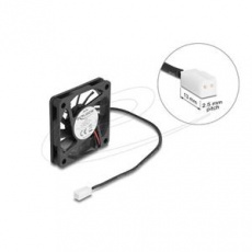 Delock Axiální ventilátor: 5 V DC, 60 x 60 x 10 mm, černý