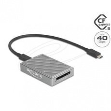 Delock Čtečka karet USB Type-C™ 40 Gbps pro paměťové karty CFexpress typu B