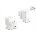 Delock Modul Keystone s nabíjecím portem USB Type-C™, PD 20 W, bílá