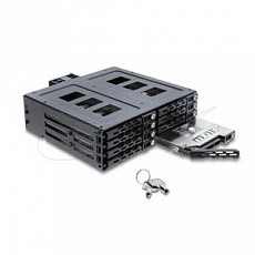 Delock Mobilní rámeček rozměru 5.25” pro 8 x 2.5” HDD / SSD SATA nebo SAS