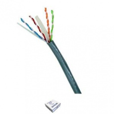 DATACOM UTP drát CAT6  PVC,Eca 100m šedý - metráž
