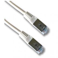 DATACOM Patch cord FTP CAT5E 5m bílý