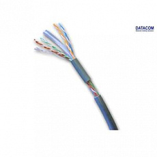 DATACOM UTP lanko CAT6 PVC 50m šedý - metráž