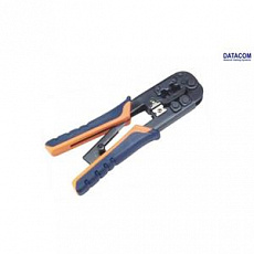 DATACOM Konektorovací kleště PROFI 8P+6P OR/BL račna (RJ45,12,11)