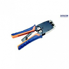DATACOM Konektorovací kleště L-PROFI 8P+6P OR/BL račna (RJ45,12,11