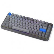 Endorfy Thock V2 75% Wireless Klávesnice,herní,bezdr.,mechan.,Endorfy Yellow,CZ/SK layout,75% vel.,ARGB,hliník,BT,2,4Ghz USB,šedá
