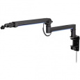 Endorfy Broadcast Low Profile RGB Boom Arm,Stojan pro mik.,stolní,tl. stolu 15–105mm,360° rot.,nosn. 2kg,vícebarevné podsv.,černá