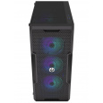Endorfy Signum M30 ARGB Skříň,Middle tower,microATX,bez zdr.,2×USB 3.0,1×USB-C,3×120mm ARGB vent.,mesh panel,bočnice z tvrz. skla