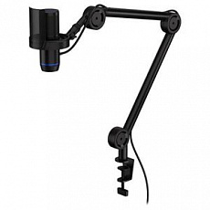 Endorfy Solum 2 Boom Arm,Mikrofon, kondenzátorový, kardioidní, rameno, pop-up filtr, dotykové ztlumení, LED signalizace,