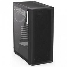 Endorfy Ventum 400 Air,Skříň, Middle tower, bez zdroje, 4× 120mm ventilátor, 2× USB 3.0, 1× USB-C, tvrzené sklo, mesh panel,černá