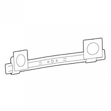 ERGOTRON LX Pro Dual Direct Bow and Pivots (black), rozšíření pro dva monitory, černá