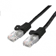 C-TECH Kabel patchcord Cat6, UTP, černý, 0,5m