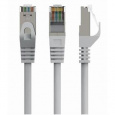 GEMBIRD PP6A-LSZHCU-20M – S/FTP Cat. 6A LSZH propojovací kabel, šedý, 20 m