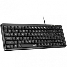 Genius LuxeMate 120, Klávesnice, drátová, CZ+SK layout, retro klávesy, Copilot AI, numerická část, USB, černá