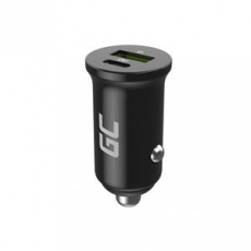 Green Cell Nabíječka do auta 38W GC PowerRide Nano38 s USB-C USB-A Power Delivery a rychlonabíjením Ultra Charge
