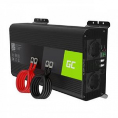 Green Cell Power Inverter PRO 12V to 230V 1000W/2000W Pure sine wave