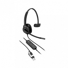 HP Poly Mission 415 náhlavní souprava Classic Mono USB-C +USB-C/A