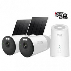 iGET HOMEGUARD HGWNK108402S - Wire-free 2K NVR 10CH + 2x bateriová kamera