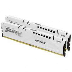 KINGSTON 32GB 6400MT/s DDR5 CL32 DIMM (Kit of 2) FURY Beast White XMP