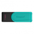 KINGSTON 128GB Portable USB 3.2 Gen 1 DataTraveler Exodia S (Black/Turquoise)