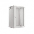 LANBERG 19" RACKOVÁ SKŘÍŇ PRO MONTÁŽ NA STĚNU 18U/600X450 (v rozloženém stavu) ŠEDÁ  V2