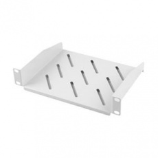 LANBERG 10" PEVNÁ POLICE 1U/254X180MM MAX. NOSNOST DO 20 KG ŠEDÁ