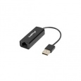 LANBERG USB->RJ45 ETHERNET ADAPTÉR SÍŤOVÁ KARTA  USB 2.0 1X RJ45 100MB KABEL