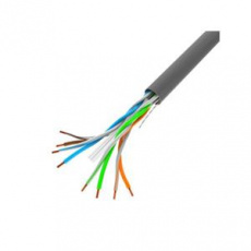 LANBERG LAN KABEL CAT.6 UTP 305M PEVNÝ CU ŠEDÝ CPR + FLUKE PASSED