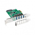 LANBERG KARTA PCI EXPRESS X1->4X USB-A 3.1 GEN1 LOW PROFILE