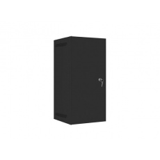 LANBERG RACKOVÁ SKŘÍŇ 10" NÁSTĚNNÁ 12U/280X310 PRO VLASTNÍ MONTÁŽ S KOVOVÝMI DVEŘMI ČERNÁ  (PLOCHÉ BALENÍ)