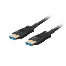 LANBERG KABEL HDMI M/M V2.1 20M OPTICKÝ ČERNÝ AOC