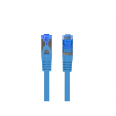 LANBERG PATCHCORD CAT.6A S/FTP LSZH CCA 20M MODRÝ FLUKE PASS