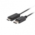 LANBERG DISPLAYPORT(M) V1.1 ->HDMI(M) KABEL 1M ČERNÝ