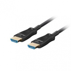 LANBERG KABEL HDMI M/M V2.1 8M OPTICKÝ ČERNÝ AOC