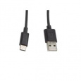 LANBERG KABEL USB-C(M)->USB-A(M) 2.0 1M ČERNÝ