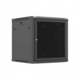 LANBERG NÁSTĚNNÁ INSTALAČNÍ SKŘÍŇ 19" 12U 600X600 ČERNÉ PERFOROVANÉ DVEŘE (PLOCHÉ BALENÍ)