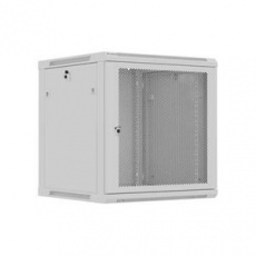 LANBERG NÁSTĚNNÁ INSTALAČNÍ SKŘÍŇ 19" 12U 600X600 ŠEDÉ PERFOROVANÉ DVEŘE (PLOCHÉ BALENÍ)