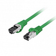 Lanberg PATCHCORD CAT.8.1 S/FTP LSZH CU 5M GREEN FLUKE PASSED