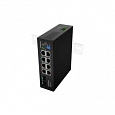 LANBERG SWITCH ILGE-8P-2S-120 LEHKÝ PRŮMYSLOVÝ POE 4XBT 4XAT 2XSFP DIN GIGABITOVÝ ETHERNET