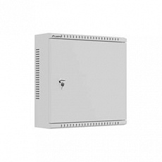 LANBERG Instalační skříň 10" TPR s MESH panelem 400 × 400 × 140 mm, šedá(sestavená)