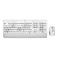 Logitech klávesnice s myší Wireless MK650 Signature - bezdrátová/Logitech bolt/Bluetooth/ CZ/SK/OFFWHITE