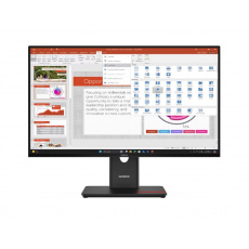 Lenovo LCD T27-40 27" IPS WLED/1920x1080/6ms/300nits/MC60 kamera/1xHDMI/DP/VGA/4xUSB/Pivot/Černá